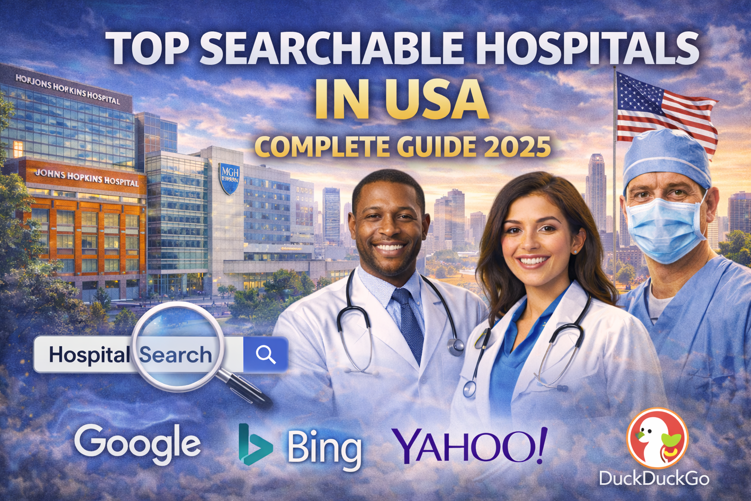 Top Searchable Hospitals in USA: Complete Guide 2025